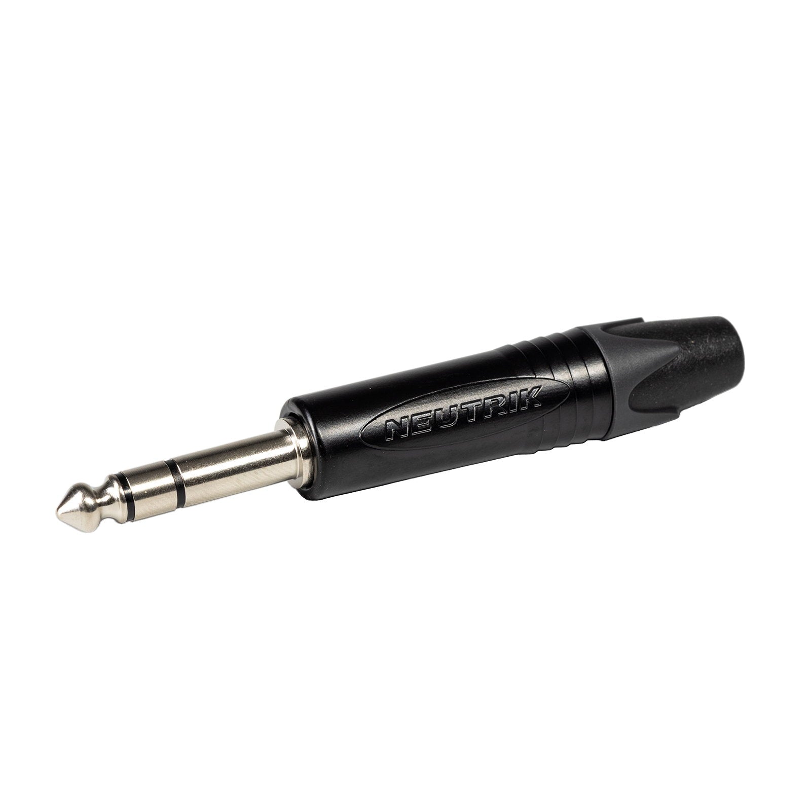 Neutrik 3-Pole 6.35mm (1/4") Black Jack Plug NP3X-BAG - Alternate View 1