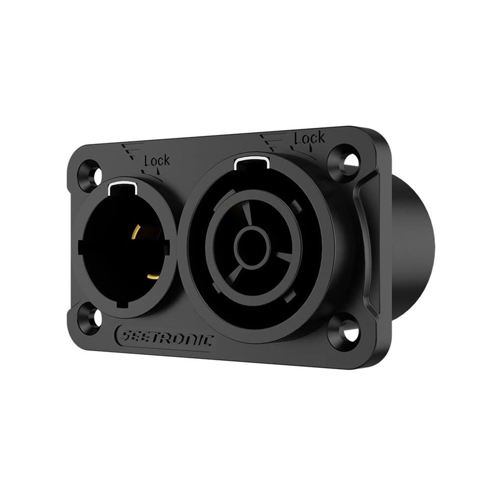 Seetronic PowerTwist TR1 IP67 Chassis Connector Female/Male SAC3PX-67 - Main View