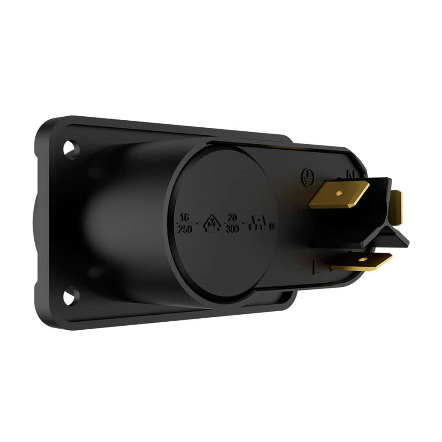 Seetronic PowerTwist TR1 IP67 Chassis Connector Female/Male SAC3PX-67 - Alternate View 1