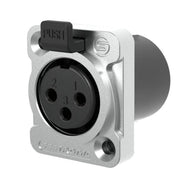 Seetronic XLR IP67 3-Pin Chassis Female K3F2C-W-67 - Main View