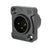 Seetronic XLR IP67 3-Pin Chassis Male Black J3F2C-W-B-67 - Main View