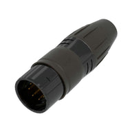 Seetronic 5-Pin Male XLR IP67 Black SCWM5-B-67 - Main View