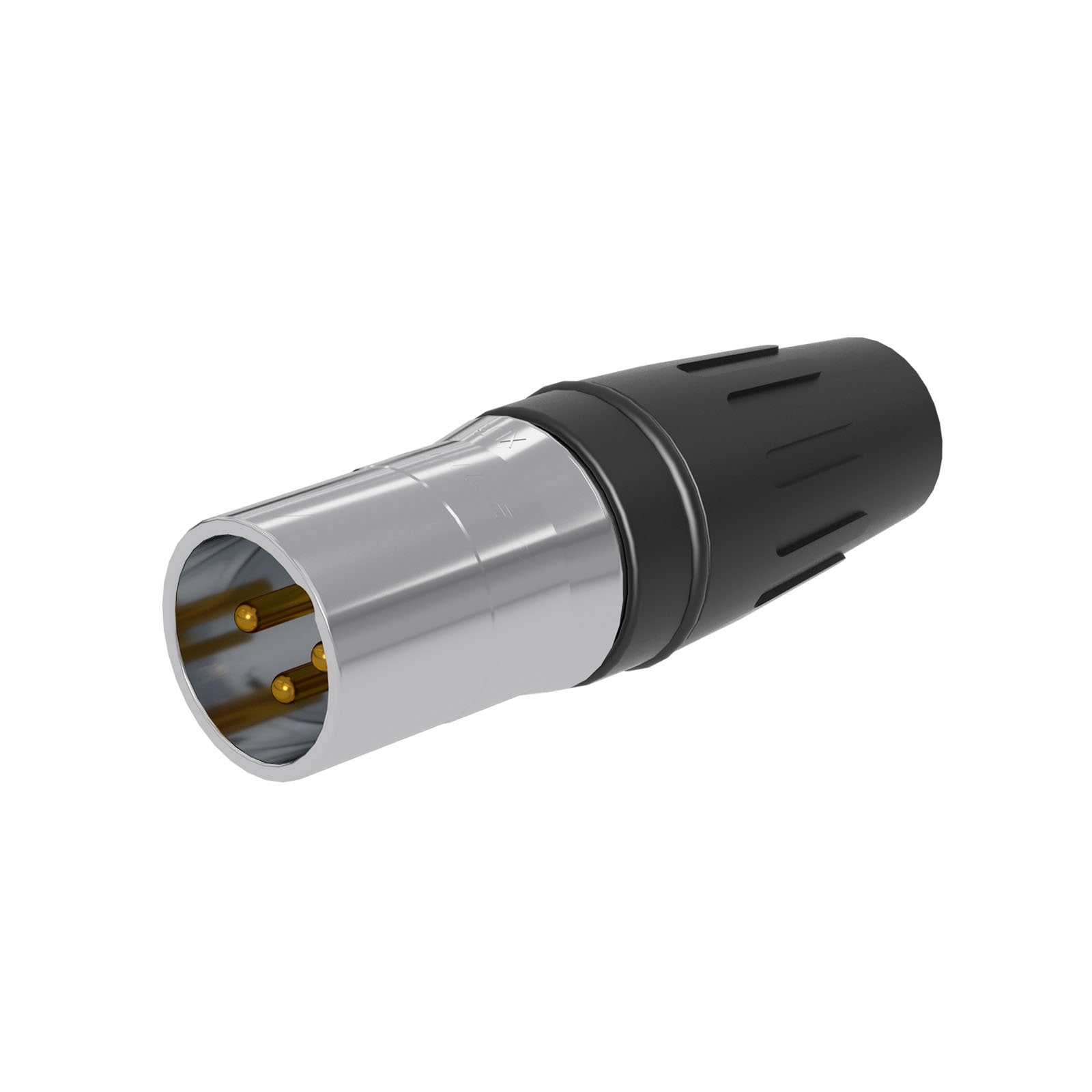 Seetronic XLR 3-Pin Male Plug Black SCHM3 - Main View