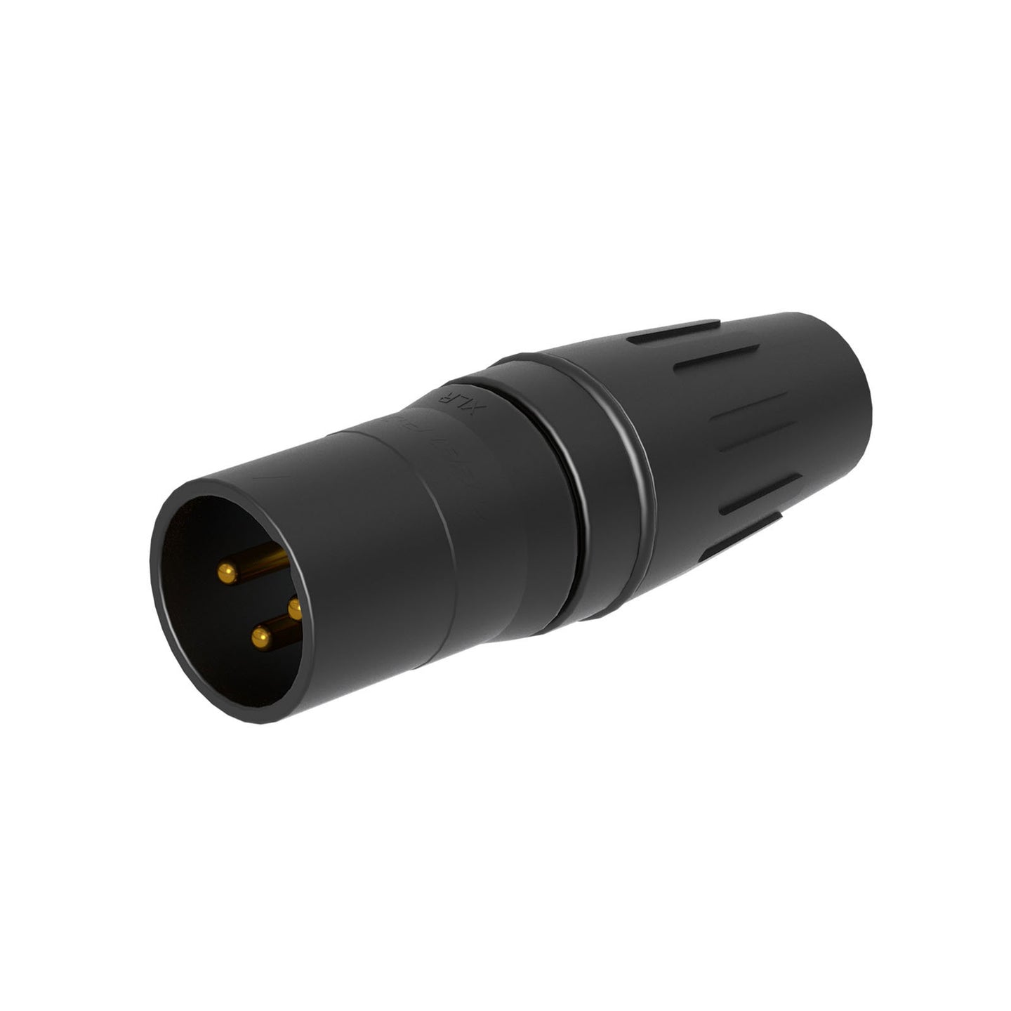 Seetronic XLR 3-Pin Male Plug Black SCHM3-B - Main View