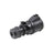 PCE 16A 415V 3P+E Black Socket (214-6x) - Alternate View 1
