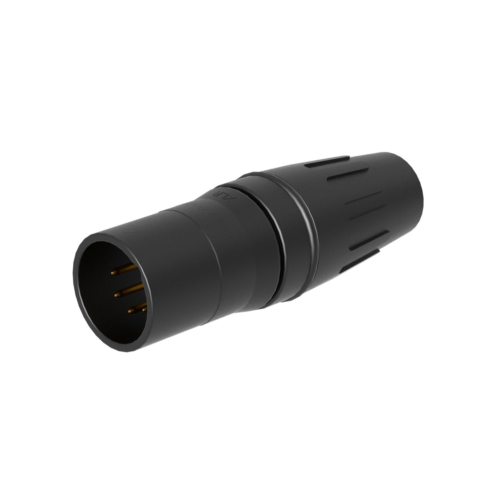 Seetronic XLR 5-Pin Male Plug Black SCHM5-B - Main View