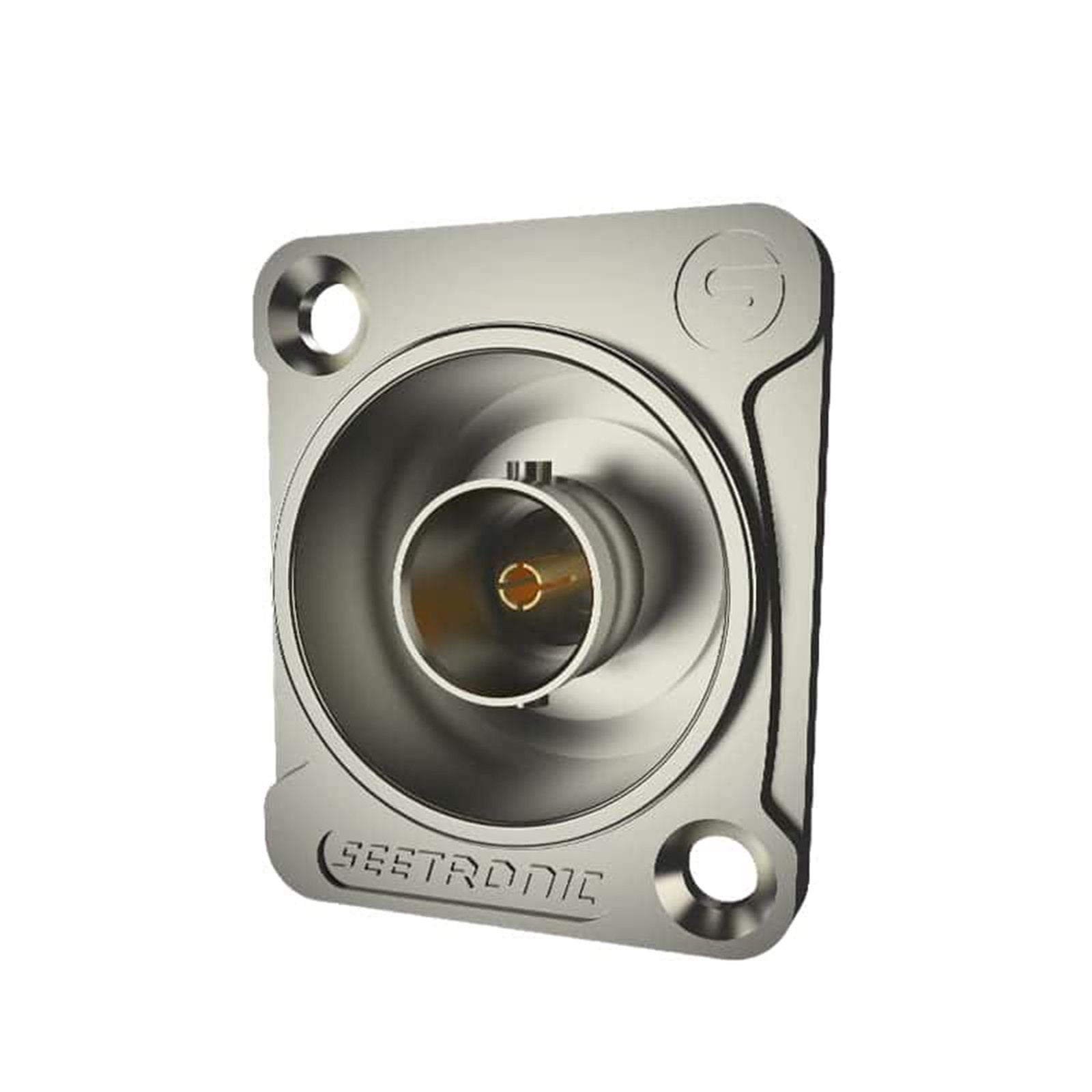 Seetronic BNC Female Chassis Connector SBB75DFGX - Alternate View 1
