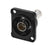 Seetronic BNC Female Chassis Connector Black SBB75DFGX-B - Alternate View 1