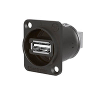 Seetronic USB Feedthru Chassis Connector SAUSB-W-B - Main View