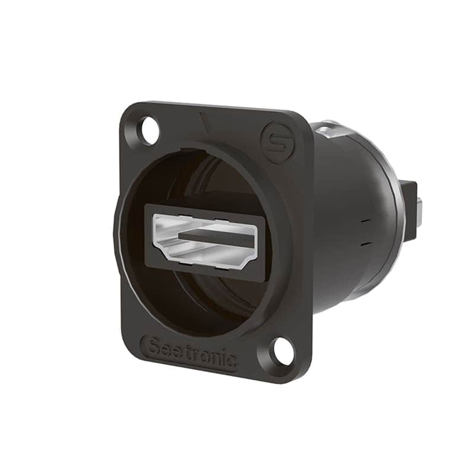 Seetronic HDMI Feedthru Chassis Connector SAHDMI-W-B - Main View