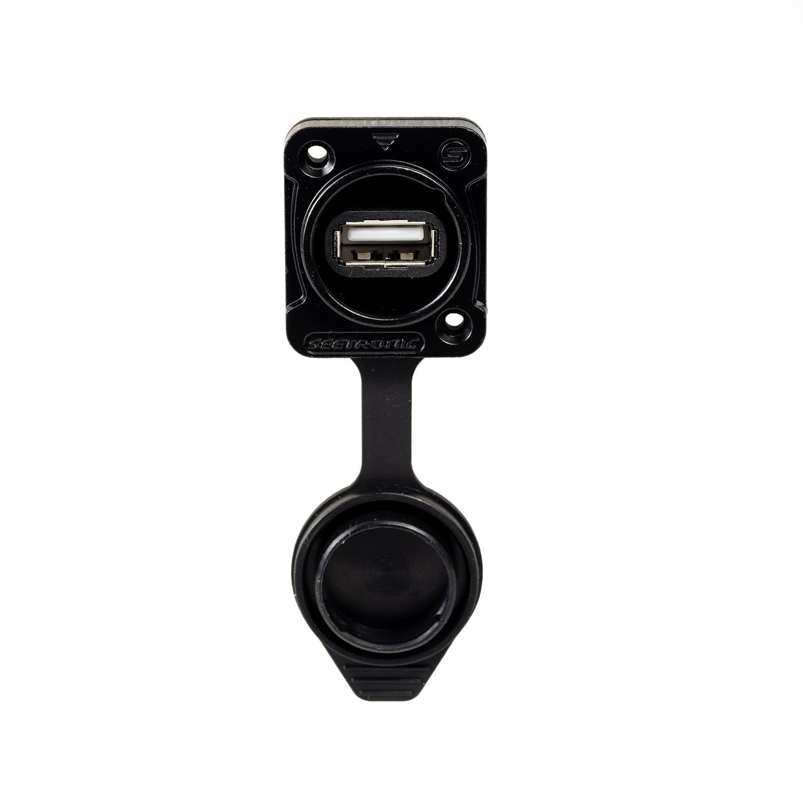 Seetronic USB Type-A Feedthrough IP65 MAUSB-W-B - Alternate View 1