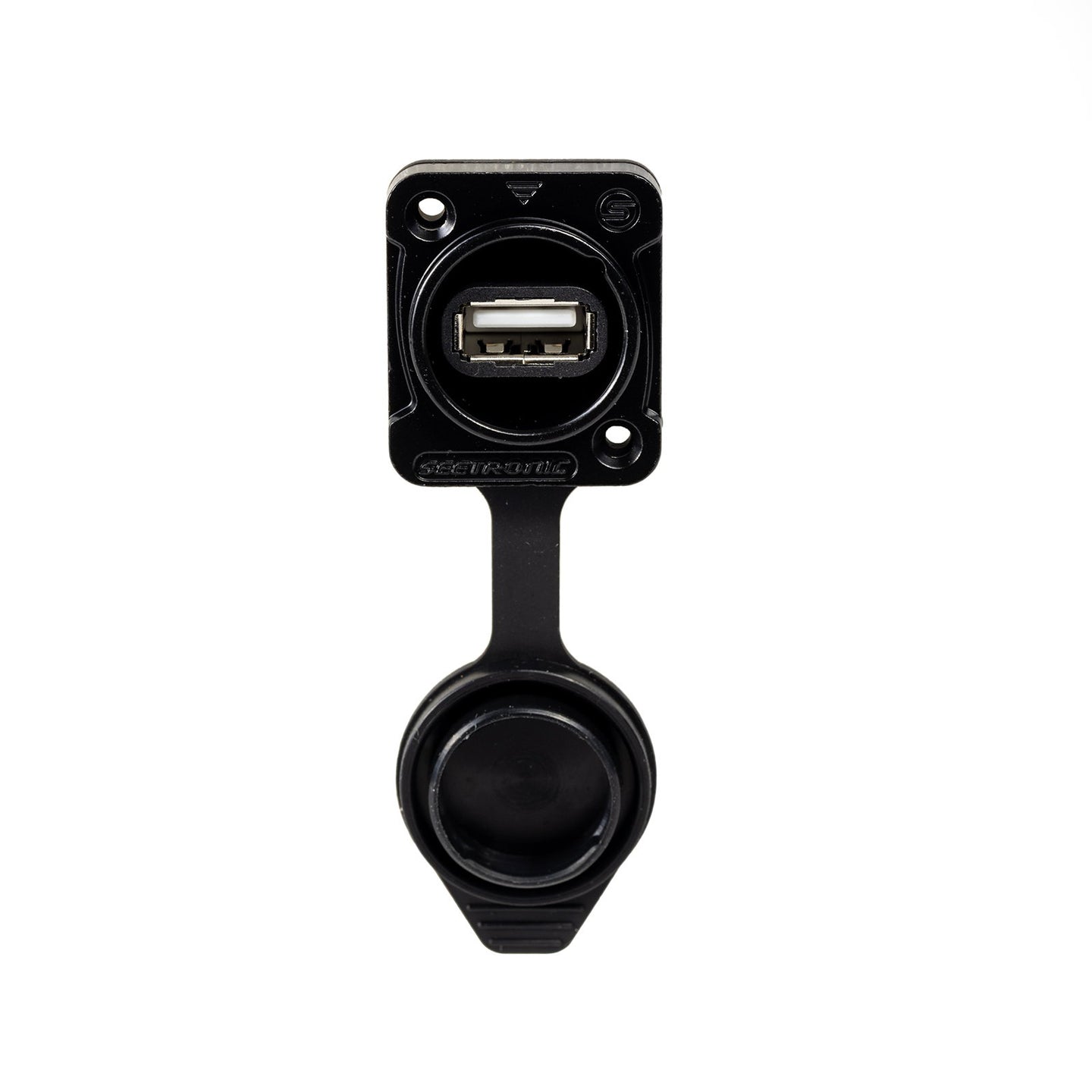 Seetronic USB Type-A Feedthrough IP65 MAUSB-W-B - Alternate View 1