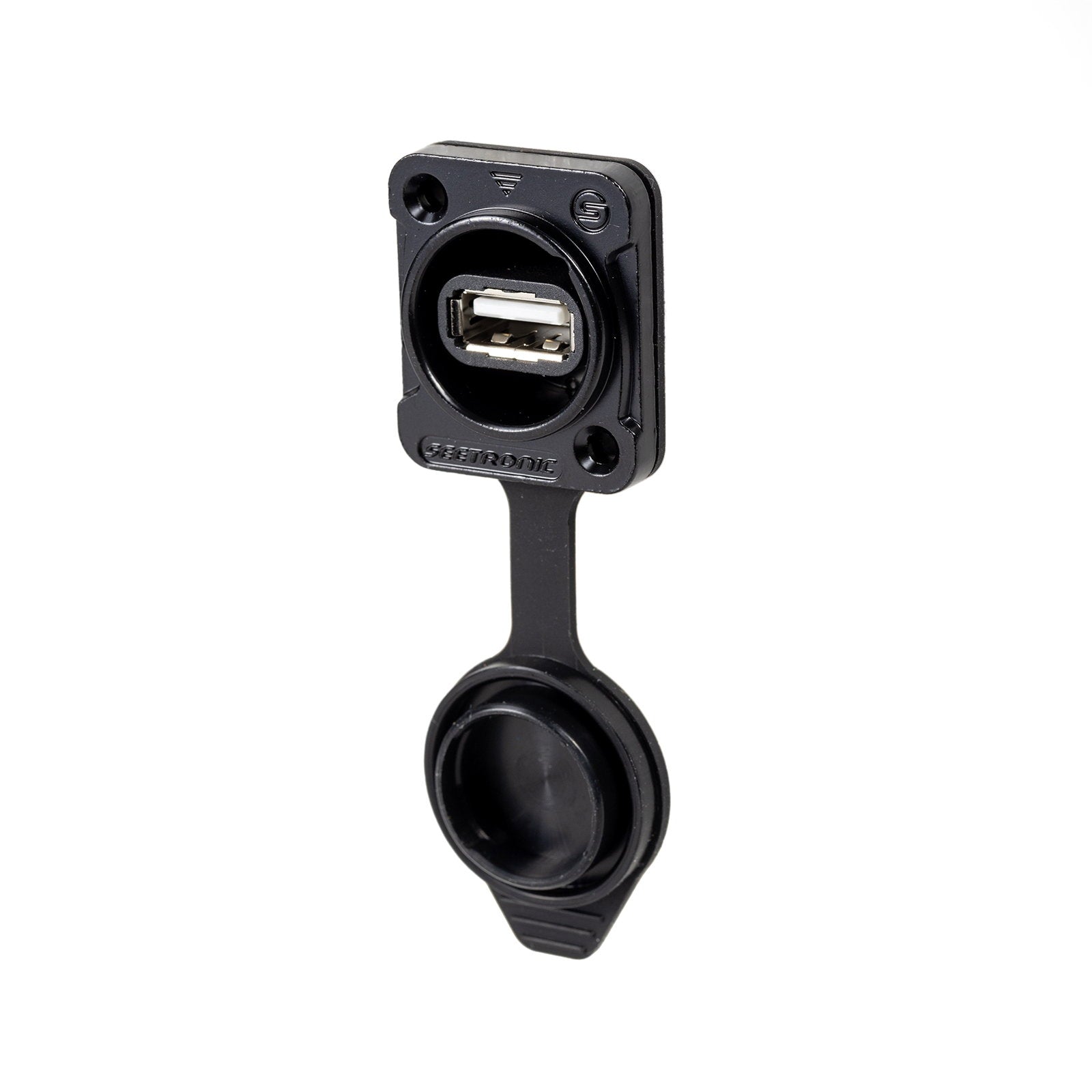 Seetronic USB Type-A Feedthrough IP65 MAUSB-W-B - Alternate View 3
