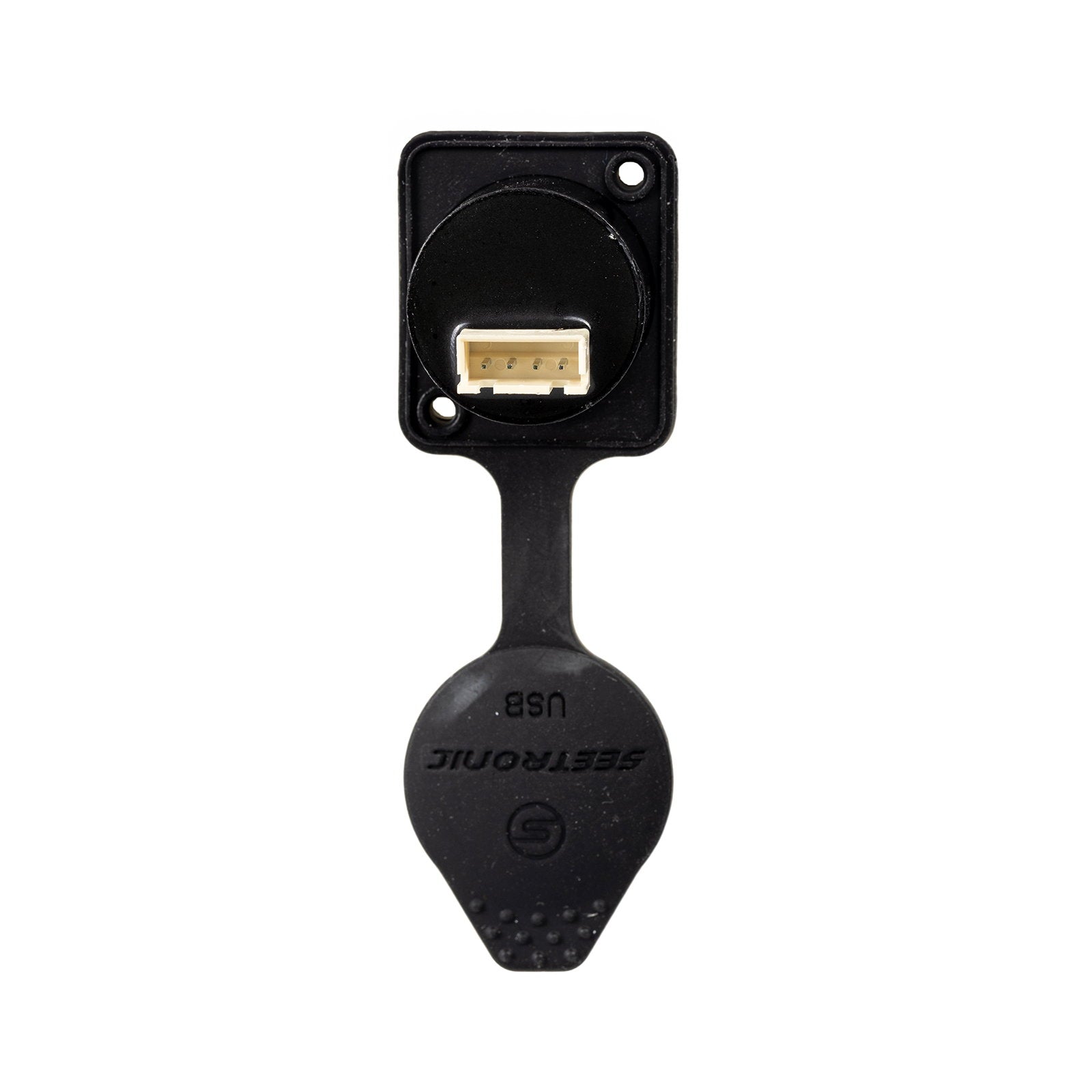 Seetronic USB Type-A Feedthrough IP65 MAUSB-W-B - Back Panel and Connections