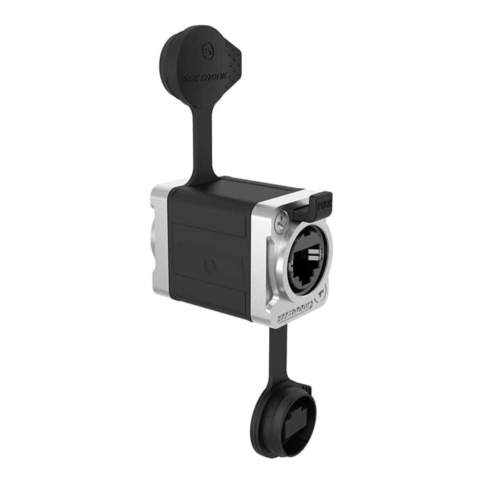 Seetronic RJ45 Feedthrough Coupler IP65 SE8FF-02 - Alternate View 1