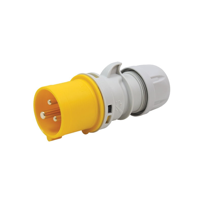 PCE 16A 110V 2P+E Plug (013-4) - Main View