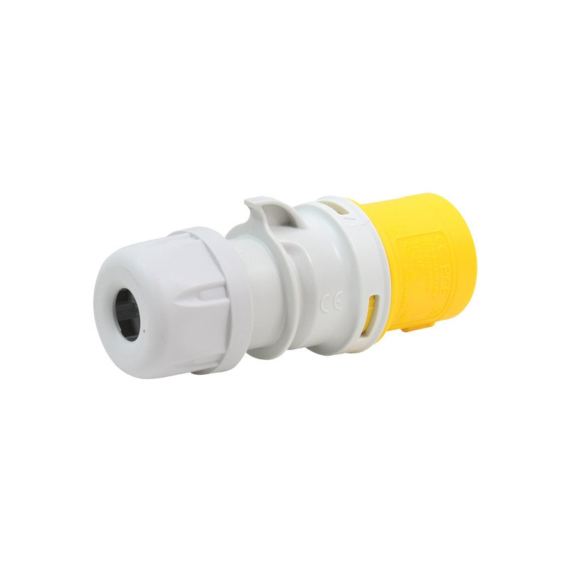 PCE 16A 110V 2P+E Plug (013-4) - Alternate View 1