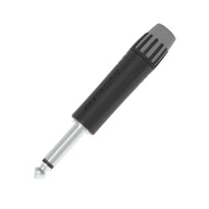 Seetronic 6.35mm (1/4") Mono 2-Pole Jack Plug Black (MP2X-B) - Main View