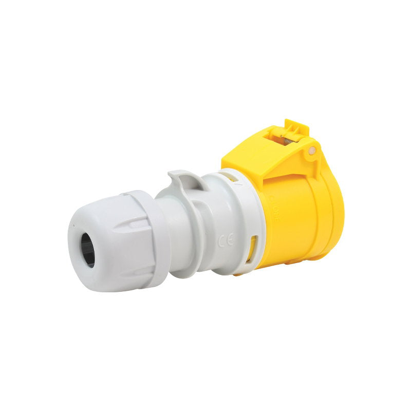 PCE 16A 110V 2P+E Socket (213-4) - Main View