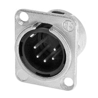 Neutrik XLR 5-Pin Male Chassis Plug NC5MD-L-1 - Main View