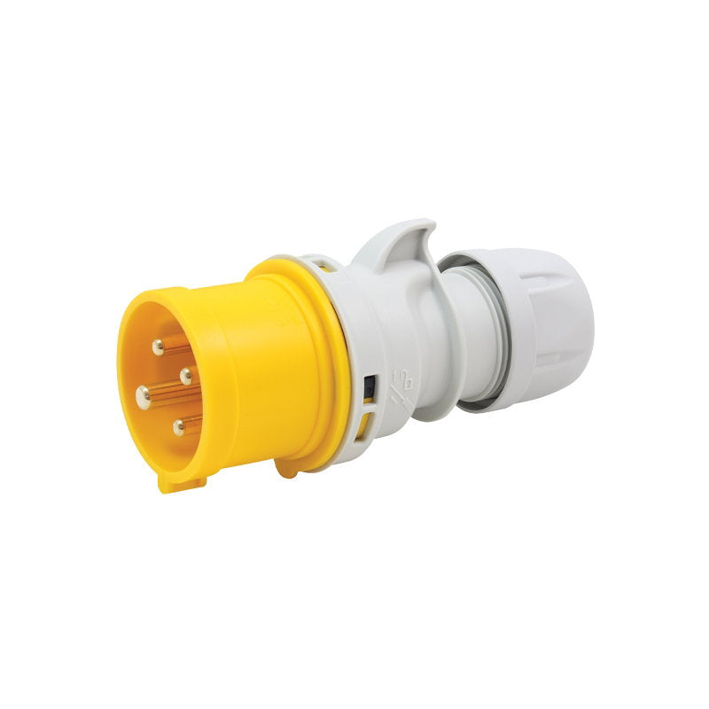 PCE 16A 110V 3P+E Plug (014-4) - Main View