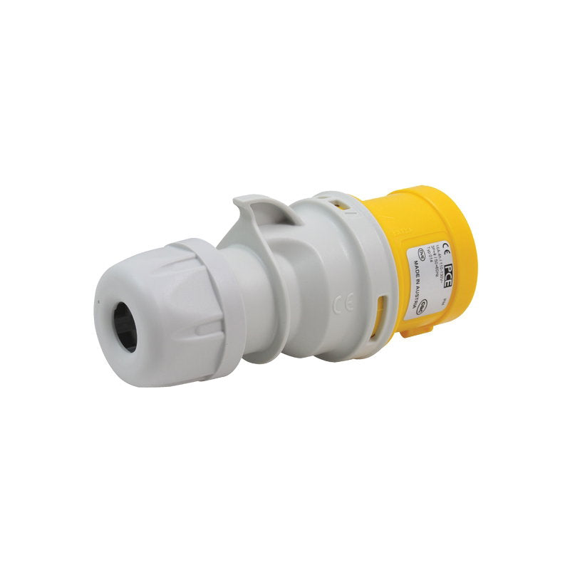 PCE 16A 110V 3P+E Plug (014-4) - Alternate View 1