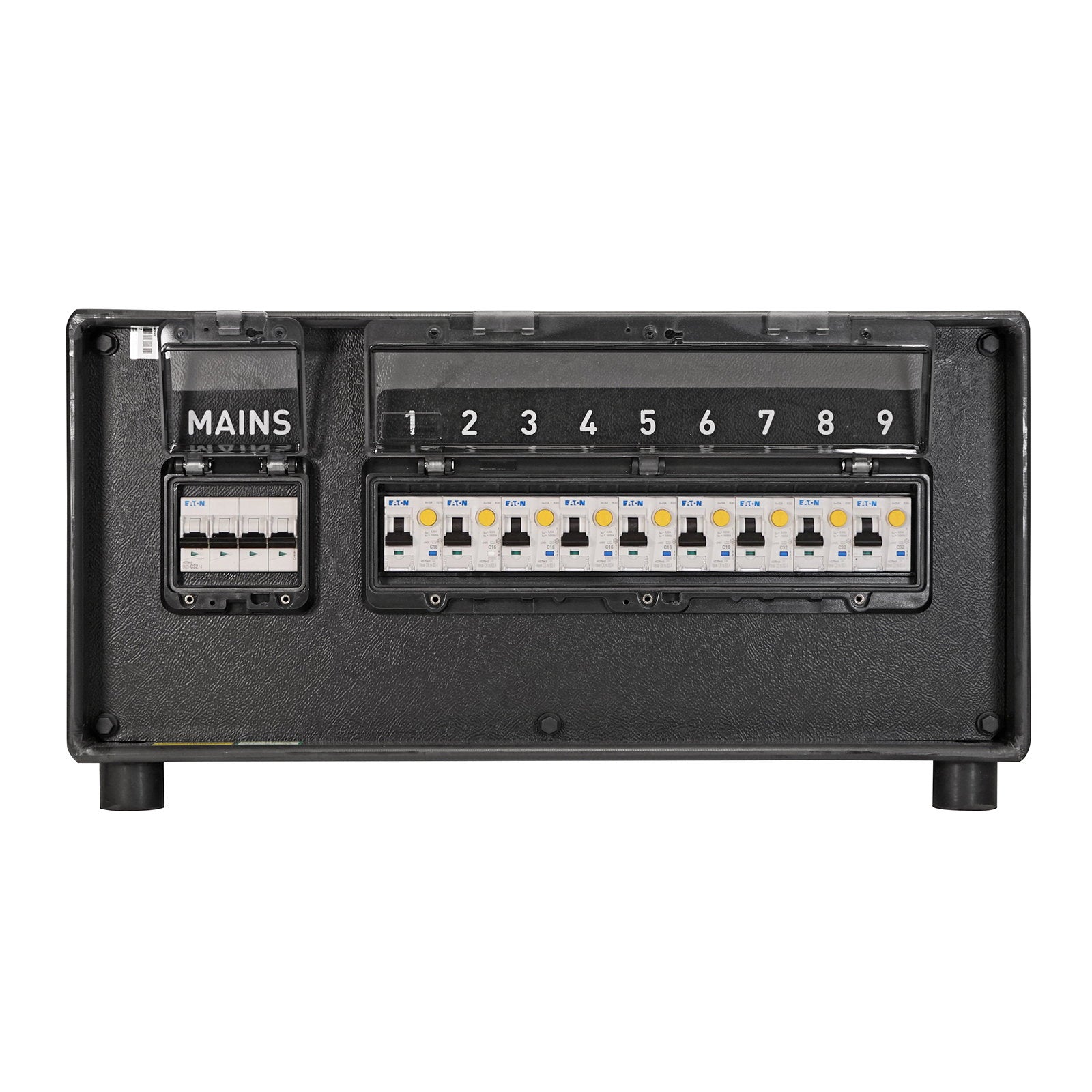 Elumen8 Distribution Unit 32A 3PH 3x 32A 1PH 6x 16A Out - Alternate View 4