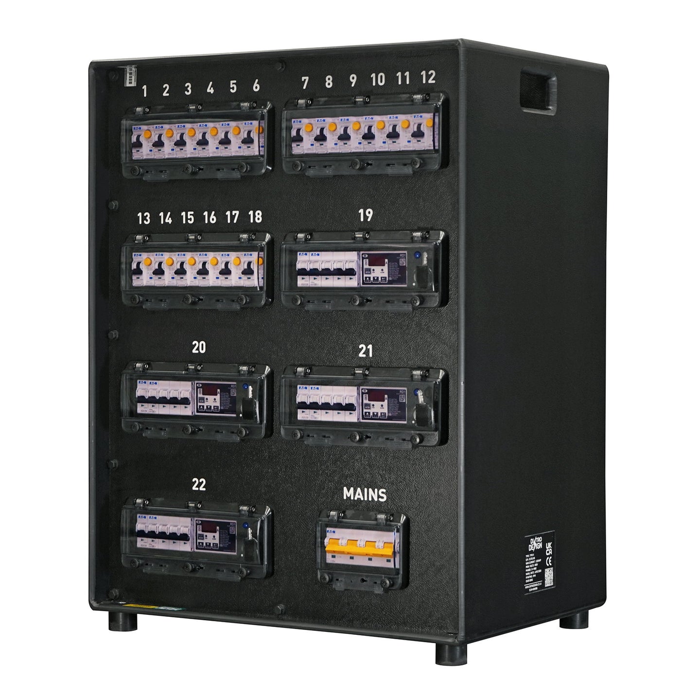 Elumen8 Distribution Unit 125A  3PH Type 4 - Alternate View 3