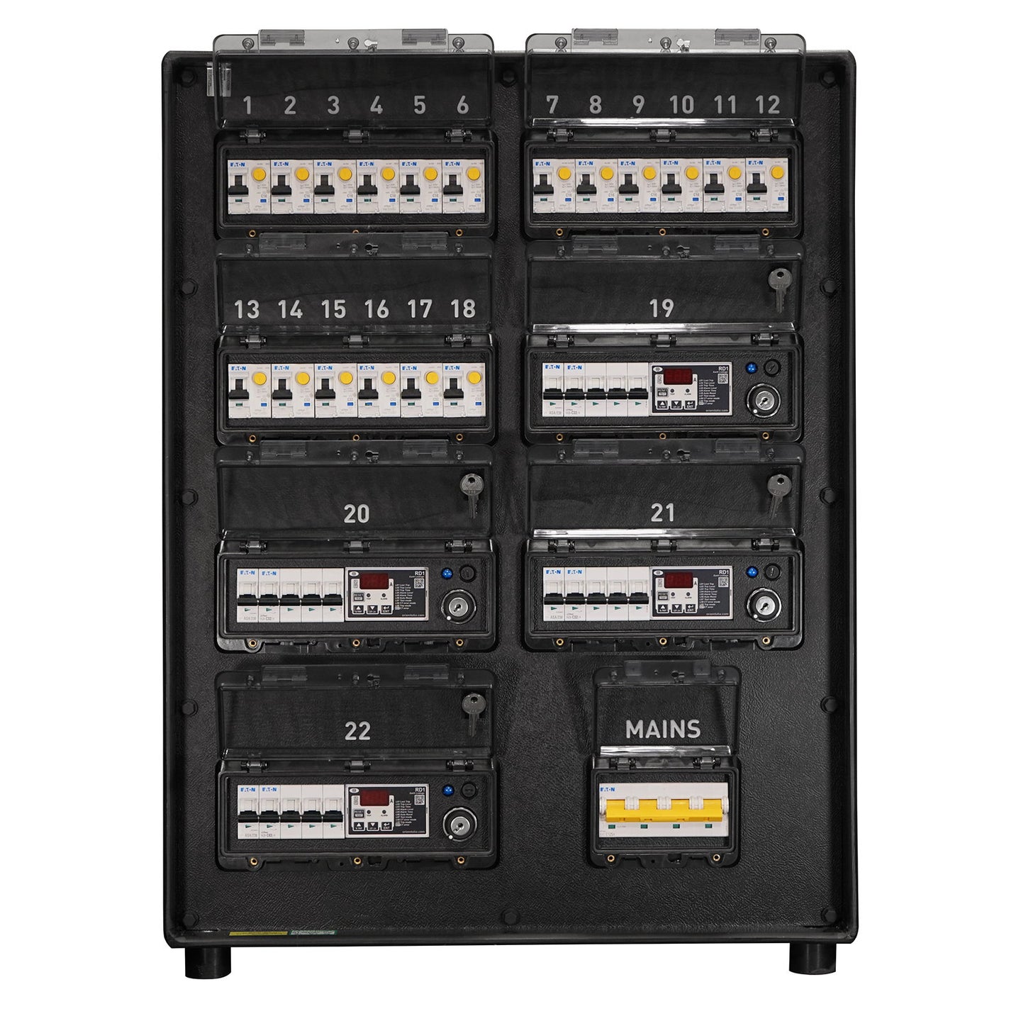 Elumen8 Distribution Unit 125A  3PH Type 4 - Alternate View 1