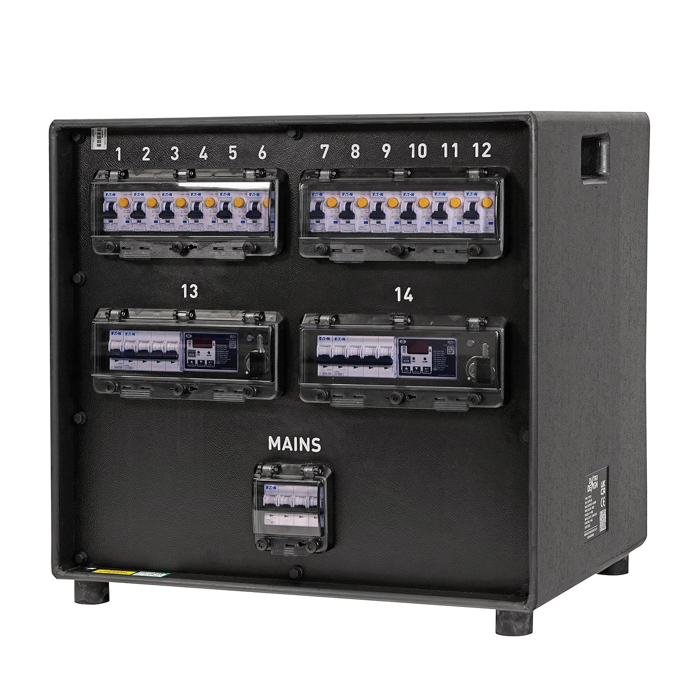 Elumen8 Distribution Unit 63A 3PH Type 3 - Alternate View 1