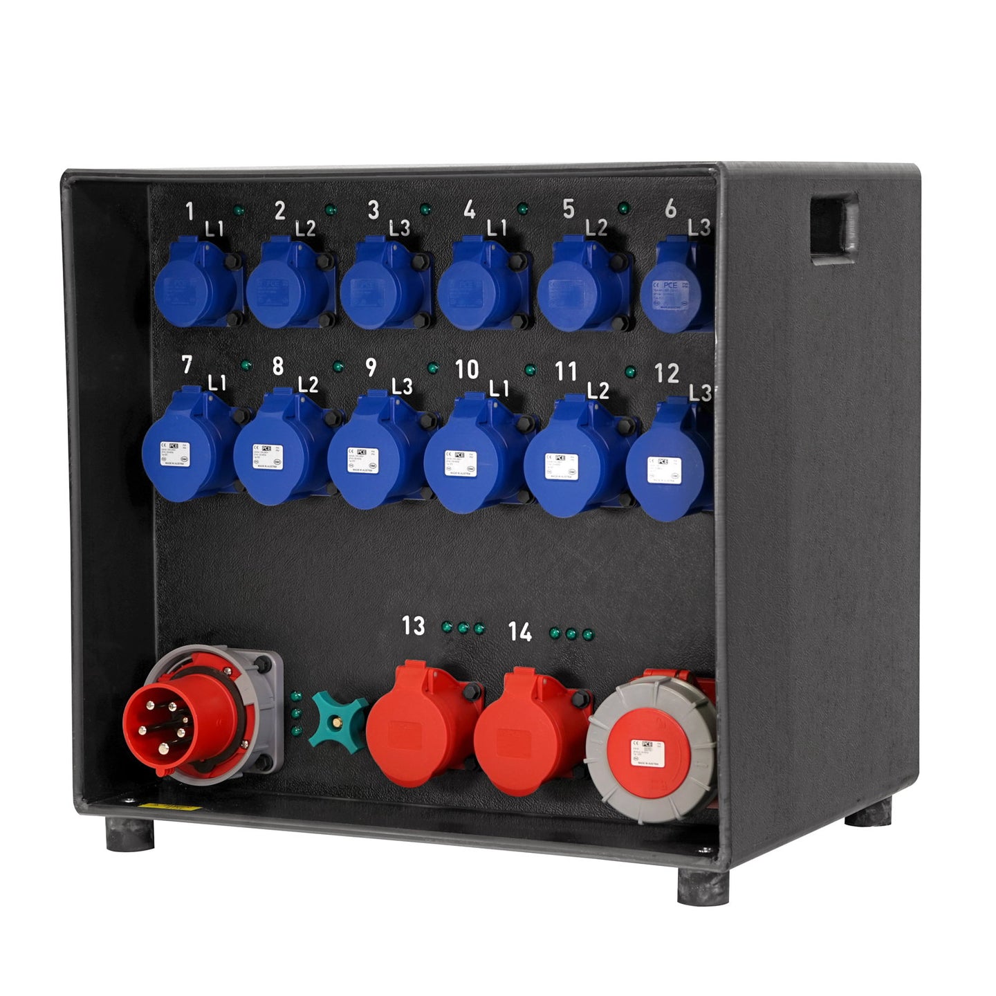 Elumen8 Distribution Unit 63A 3PH Type 3 - Main View