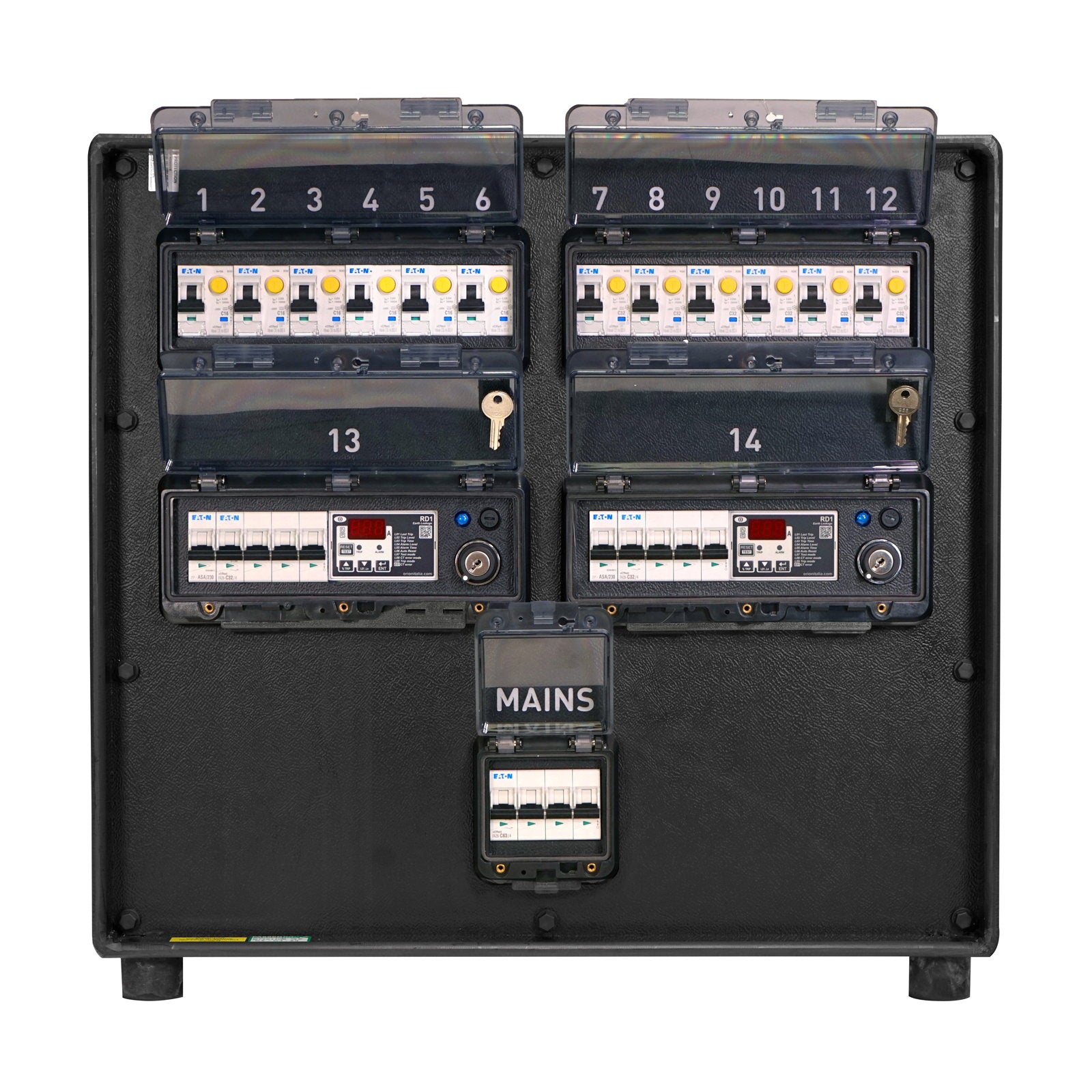 Elumen8 Distribution Unit 63A 3PH Type 3 - Alternate View 3