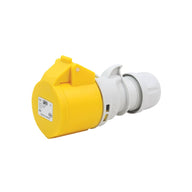 PCE 16A 110V 3P+E Socket (214-4) - Alternate View 1