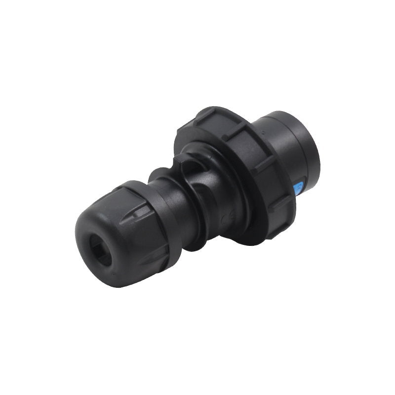PCE 16A 230V IP67 2P+E Black Plug (0132-6X) - Alternate View 1
