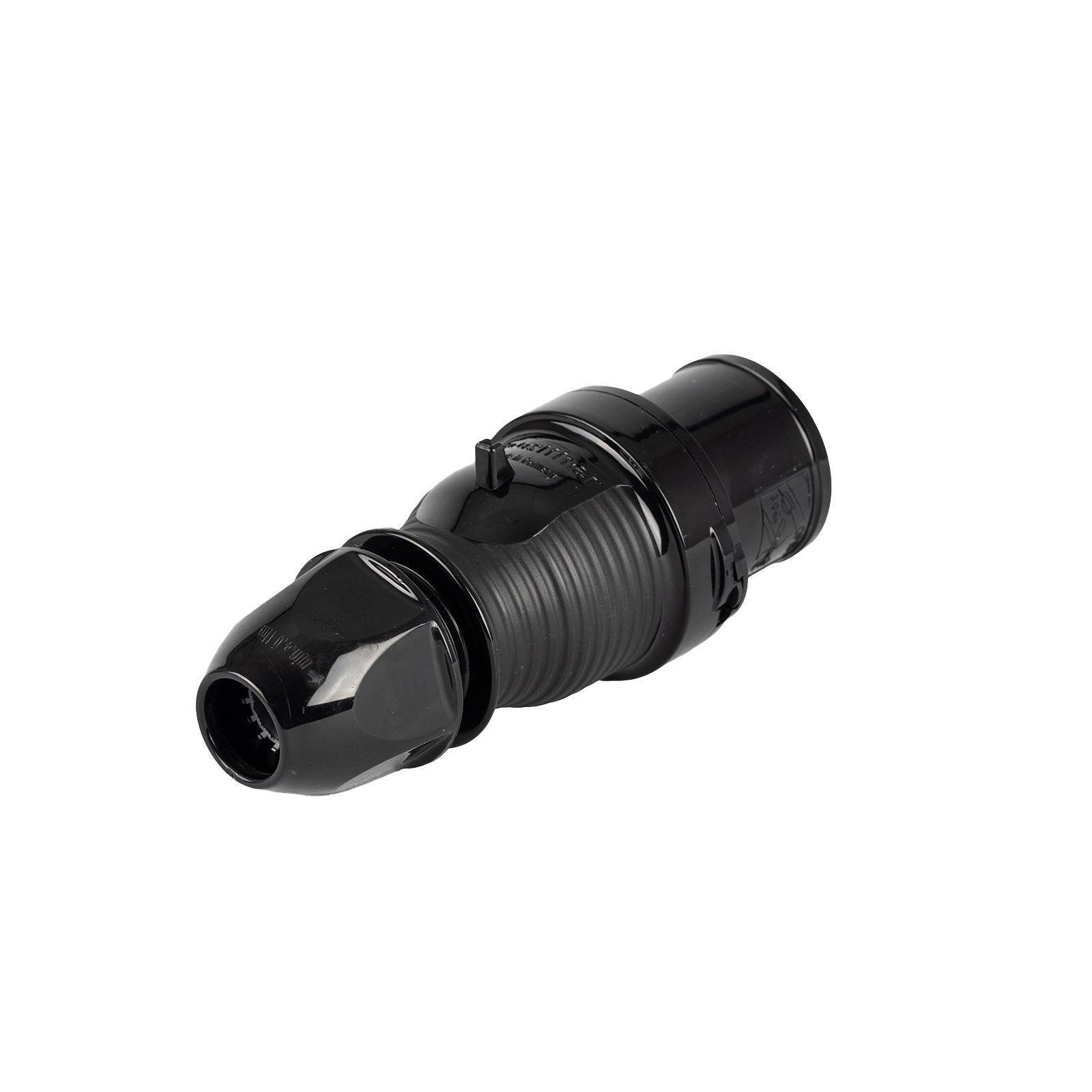 Walther 32A 230V 2P+E Black Plug 230306SW - Alternate View 1