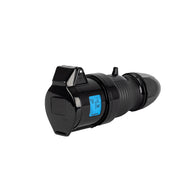 Walther 32A 230V 2P+E Black Plug 330306SW - Main View