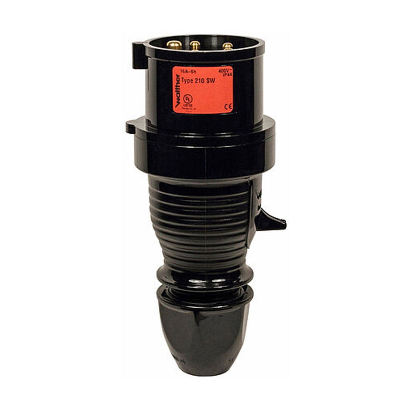 Walther 32A 415V 2P+E Black Plug 230SW - Main View