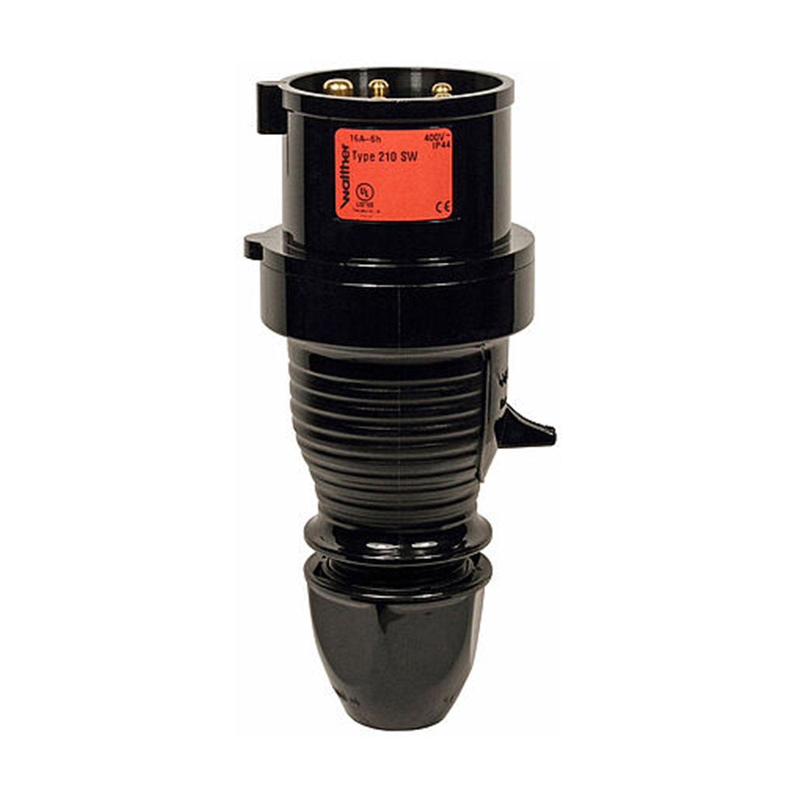 Walther 32A 415V 2P+E Black Plug 230SW - Main View