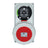 PCE 32A 415V 3P+N+E IP67 Switched Interlock Socket (61252-6) - Alternate View 3