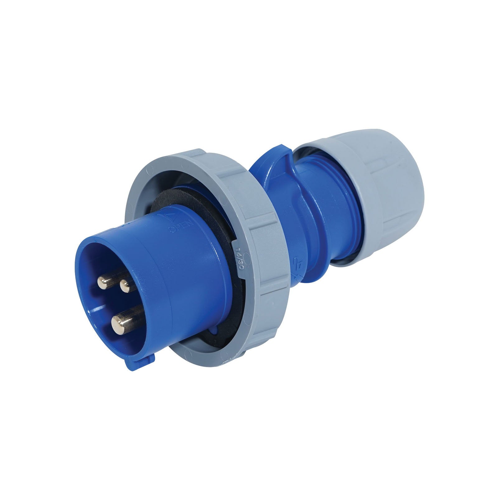 PCE 16A 230V 2P+E IP67 Plug (0132-6) - Main View