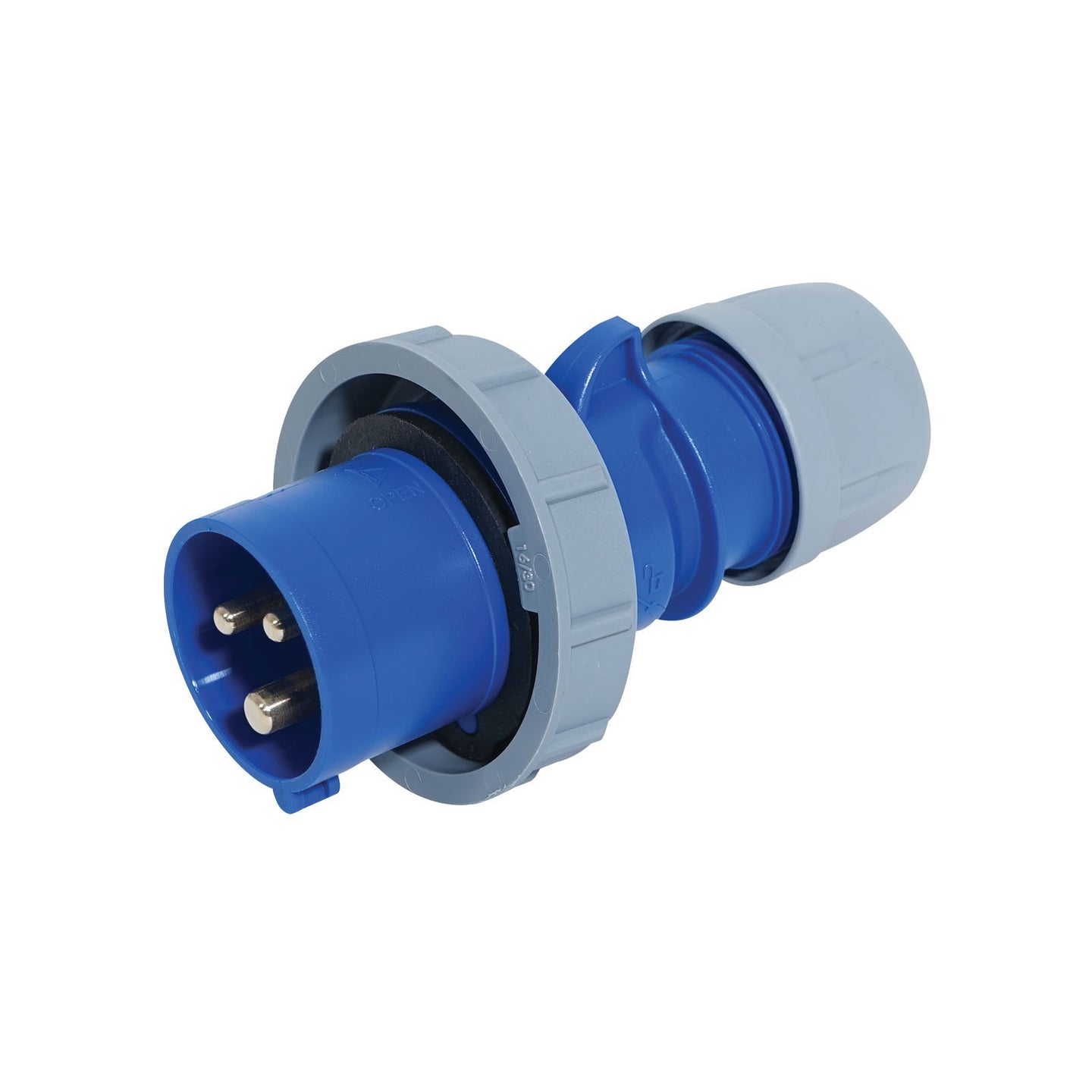 PCE 16A 230V 2P+E IP67 Plug (0132-6) - Main View
