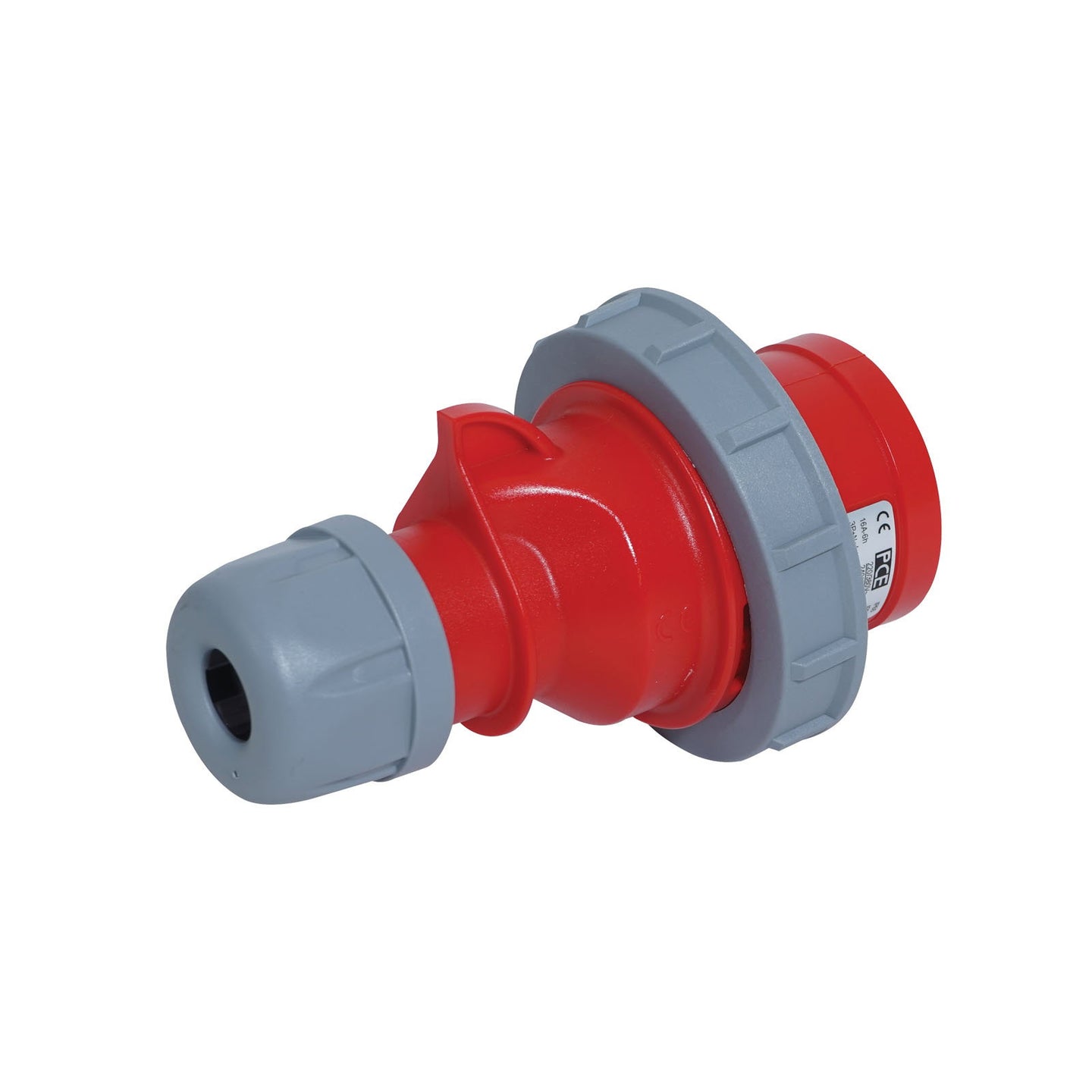 PCE 16A 415V 3P+N+E IP67 Plug (0152-6) - Alternate View 1