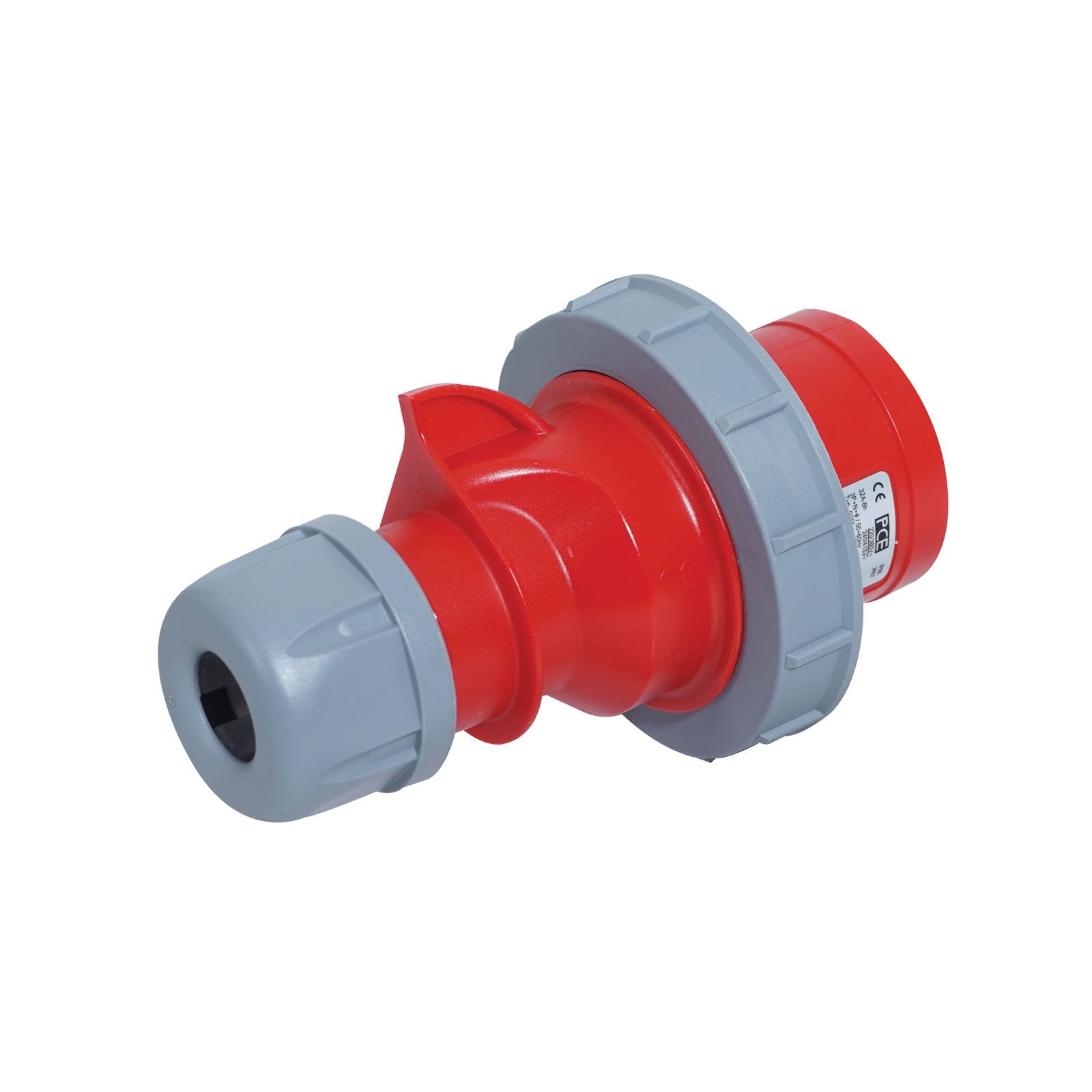 PCE 32A 415V 3P+N+E IP67 Plug (0252-6) - Main View