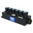 Elumen8 Socapex Breakout Box 19-Pin to 6 x 16A Sockets - Back Panel and Connections