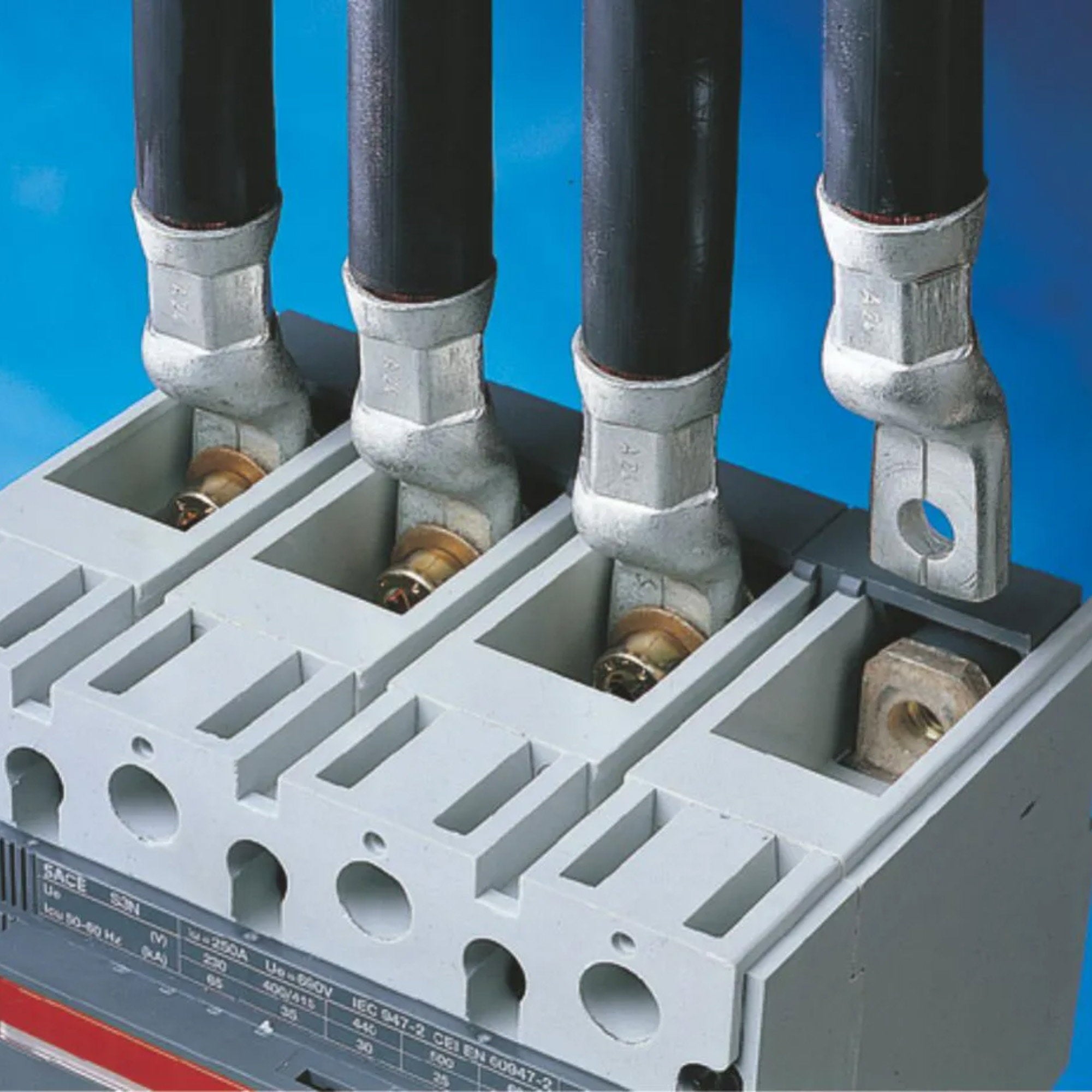 Cembre 16mm Copper Tube Crimping Lug M6 Stud A3-M6 - Alternate View 1