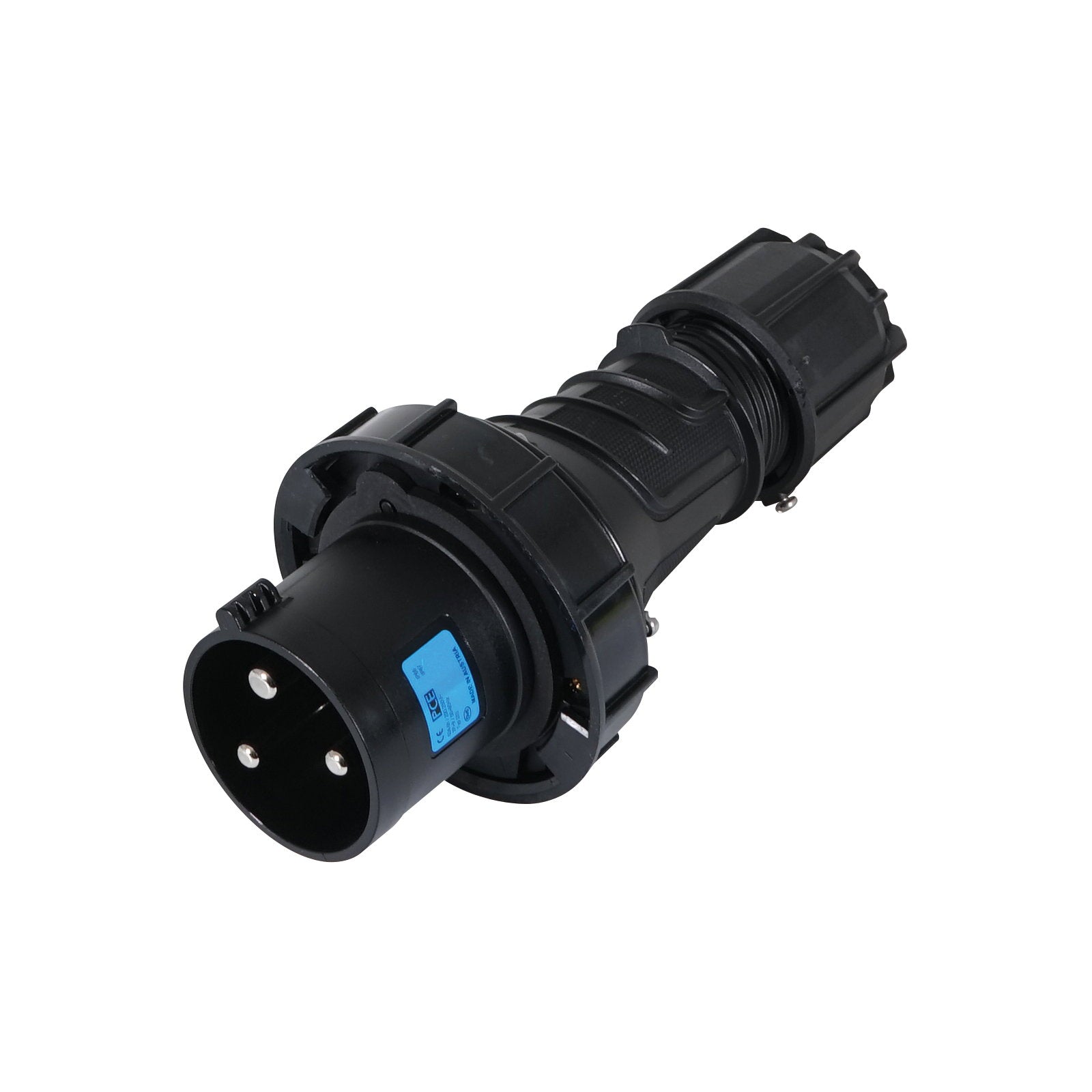 PCE 63A 230V IP67 2P+E Plug (033-6xs) - Alternate View 1