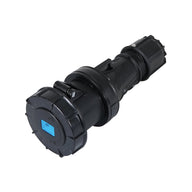 PCE 63A 230V IP67 2P+E Socket Black (2335-6xs) - Alternate View 1