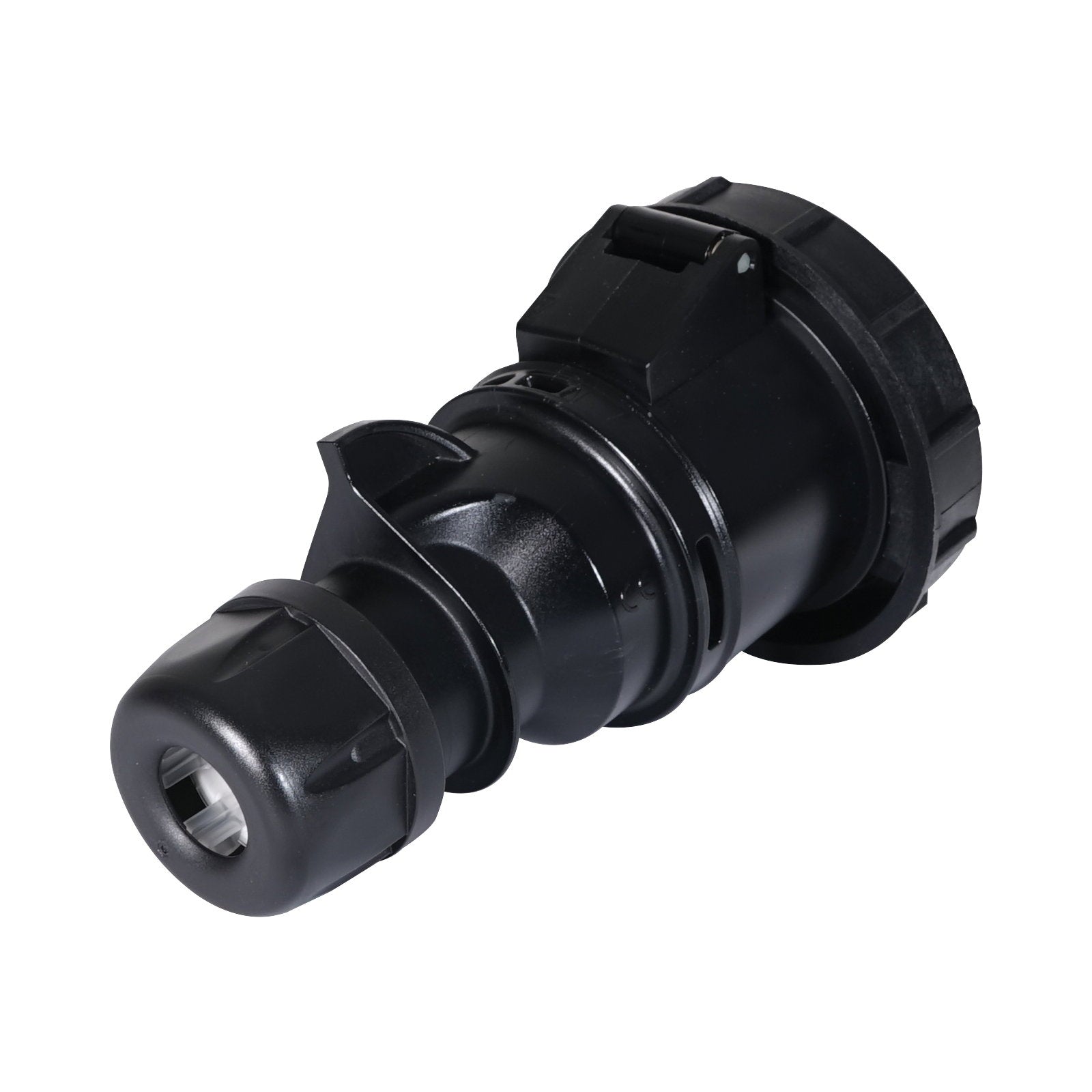 PCE 32A 415V IP67 3P+N+E Black Socket (2252-6x) - Alternate View 1