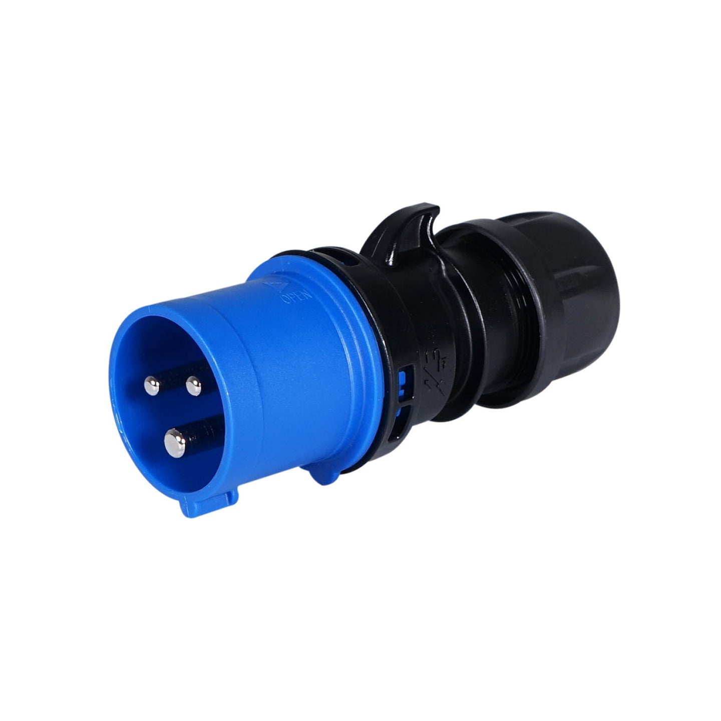PCE 16A 230V 2P+E Plug (013-6sv) - Main View