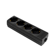 Kaiser 4 Gang Schuko Trailing Socket - Alternate View 1